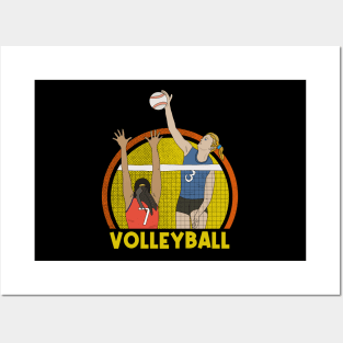 Volleyball Posters and Art